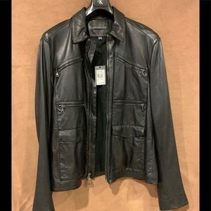 John Varvatos Leather Jacket